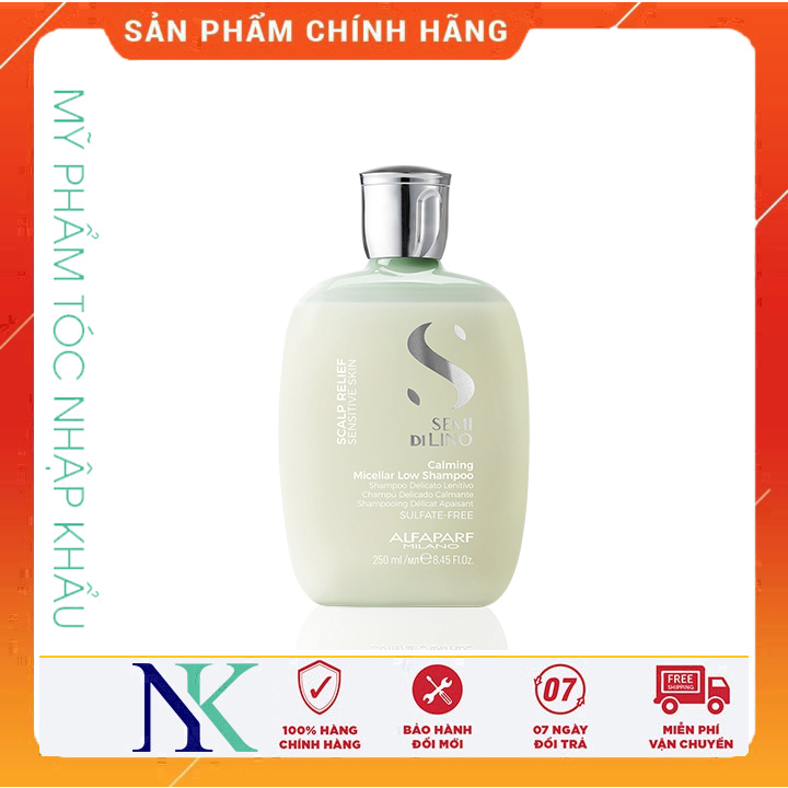 [Hcm]Dầu Gội Alfaparf Relief Calming Chăm Sóc Da Đầu Nhạy Cảm 250Ml