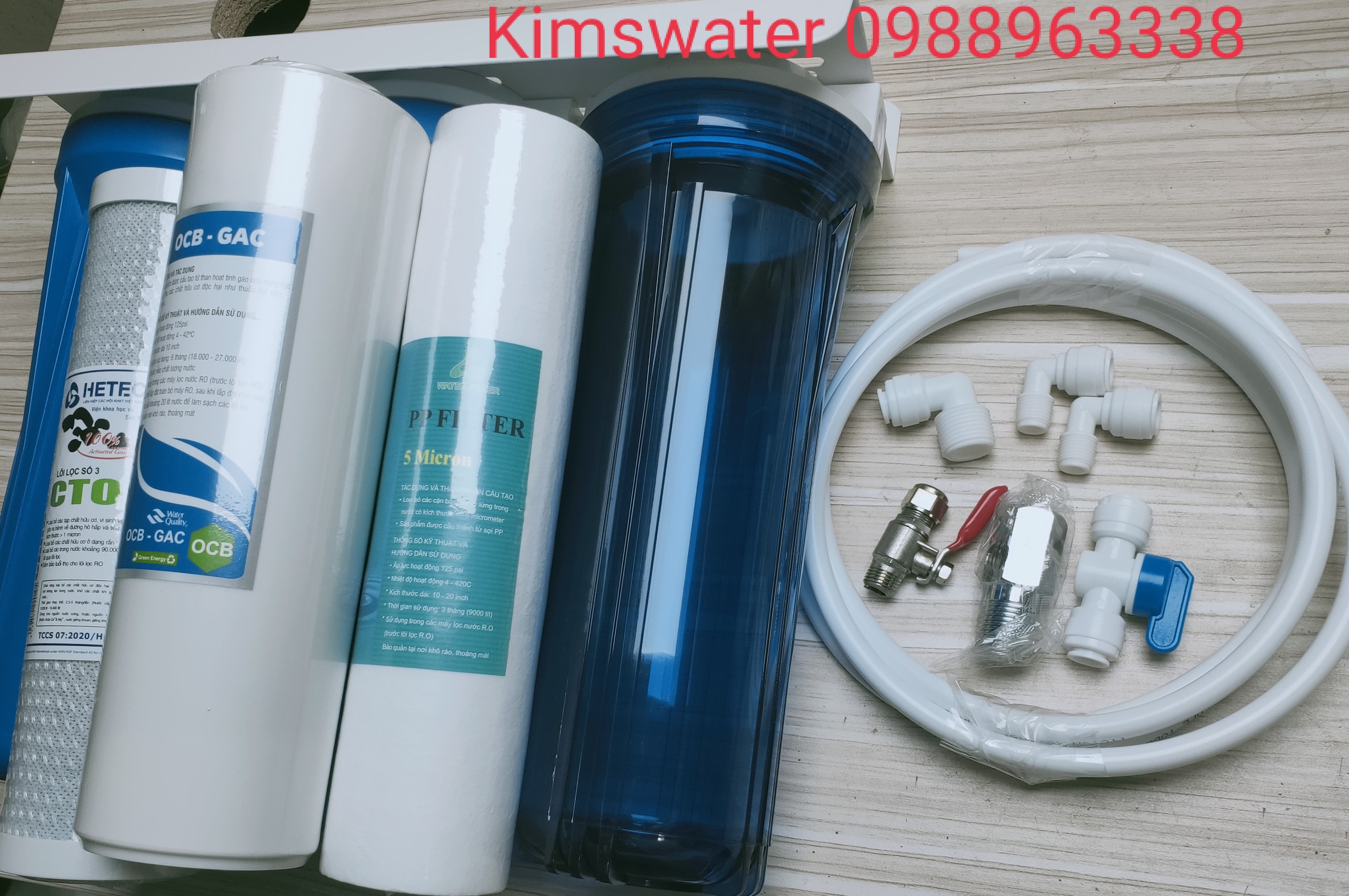 Bộ lọc thô com bo bộ lọc thô cho máy ion kiềm bộ lọc thô đầy đủ lõi và phụ kiện