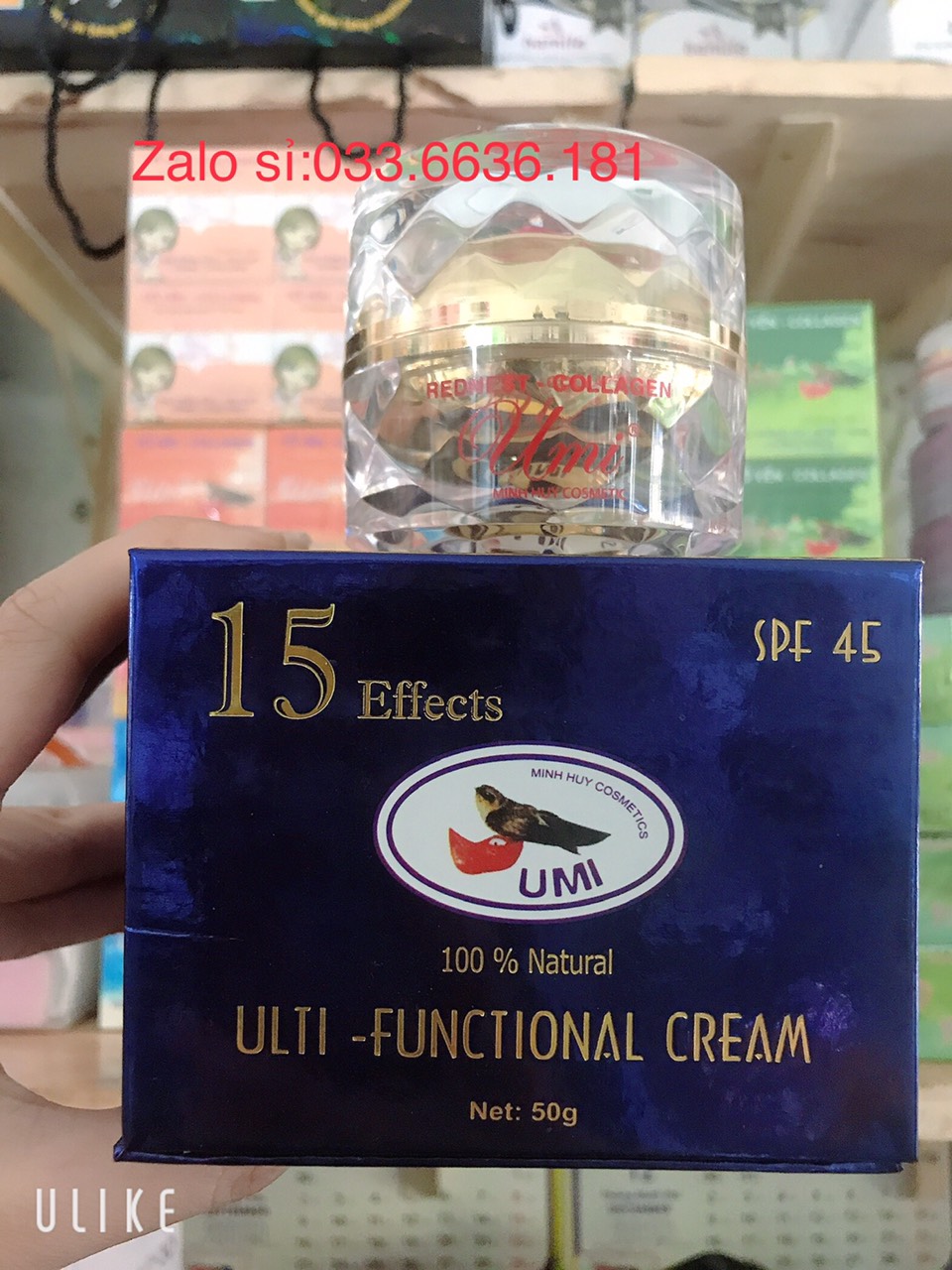 [ Chính Hãng 100% ] Kem Umi Yến Đỏ Đa Chức Năng 50G