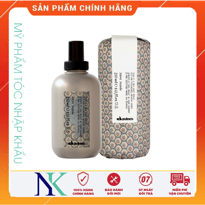 [Hcm]Xịt Muốn Biển Davines Sea Salt Spray 250Ml