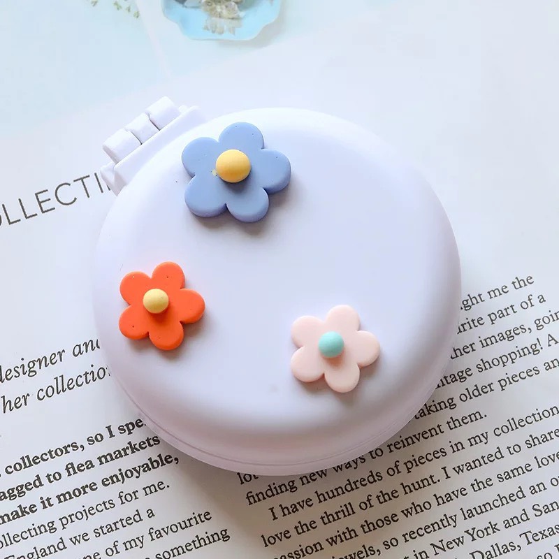 [HCM]Bộ Gương Lược Chải Tóc Nhựa Dẽo Chống Trượt Đủ Họa Tiết