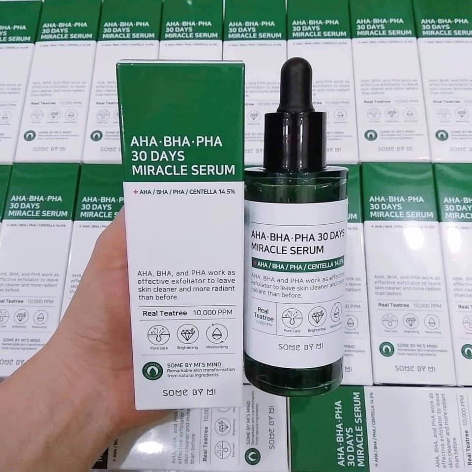 Tinh Chất Serum Trị Mụn Some By Me Aha - Bha - Pha 30 Days Miracle Serum 50Ml