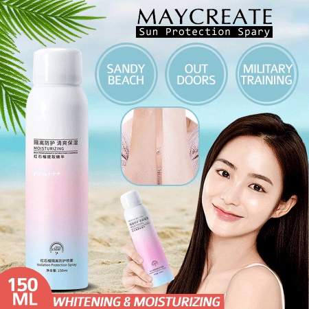 Xịt Chống Nắng Maycreate 150ml