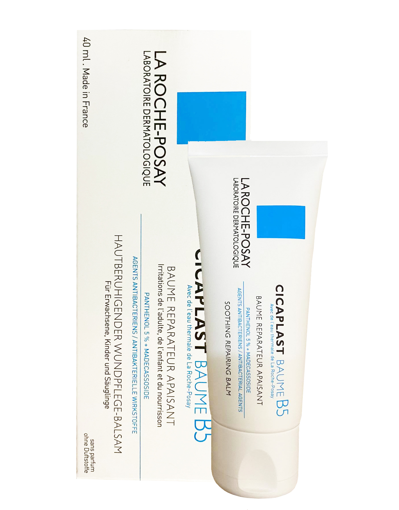 Kem Dưỡng Phục Hồi Da La Roche Posay Cicaplast B5 Baume 40Ml Ngừa Mụn Tái Tạo Da Nhạy Cảm - Hongs Beauty