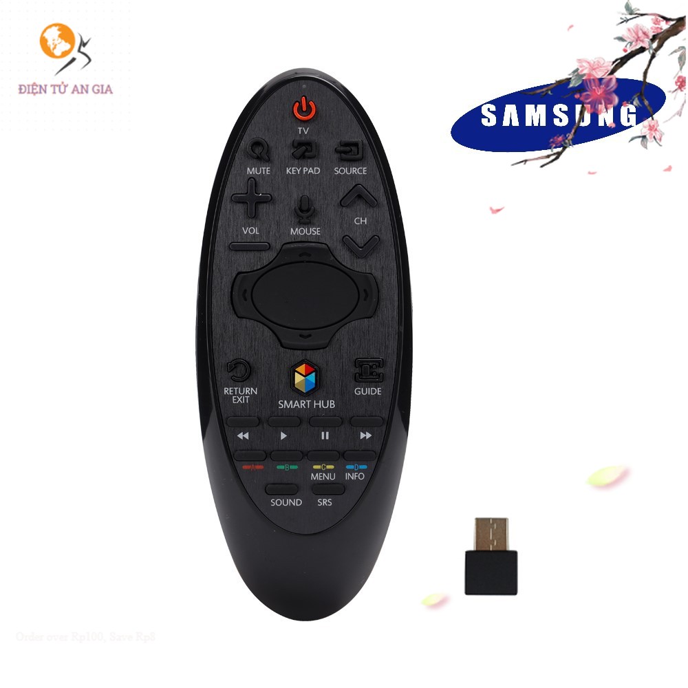 (Hàng chính hãng ) Điều khiển remote tivi samsung chuột bay - remote samsung quả xoài . [Giao hàng t