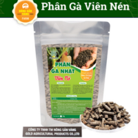 Phân Gà Hữu Cơ Nhật Bản Dạng Viên Nén 1kg Bón Cho Tất Cả Các Loại Cây Trồng Cung Dinh Dưỡng Tăng Năng Suất Cây Trồng - Nông Sản Vàng