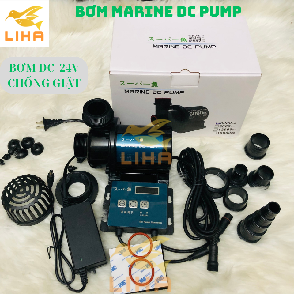 Bơm Nước Marine DC-650 DC1500 DC2500 DC4000 DC6000 DC9000 - Máy Bơm Bể Cá Thủy Sinh