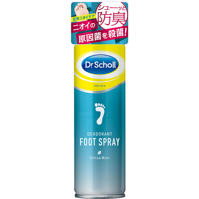 Từ Nhật Bản Scholls Wellness Co Dr. Scholl Deodorant Foot Spray 150ml (Quasi) Sterilization and Deod