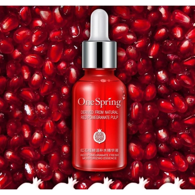 Serum Lựu Đỏ One Spring Ngừa Lão Hoá Tái Tạo Da Chỉ Sau 1 Tuần Sử Dụng