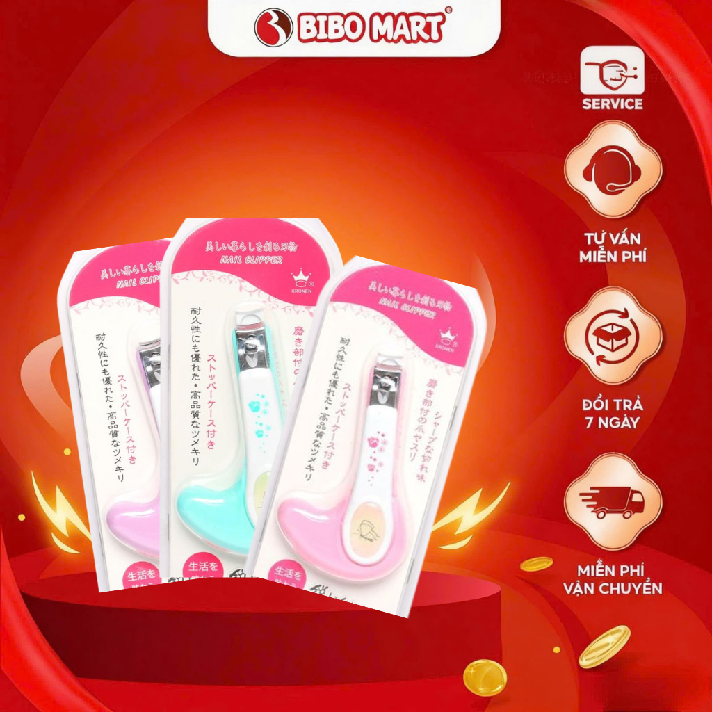 Bấm Móng Tay An Toàn Cho Bé Kronen - BiboMart