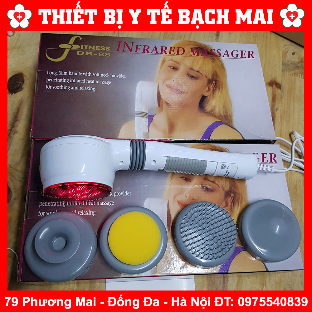 Máy Massage Mặt Rung Hồng Ngoại Fitness Dr - 88