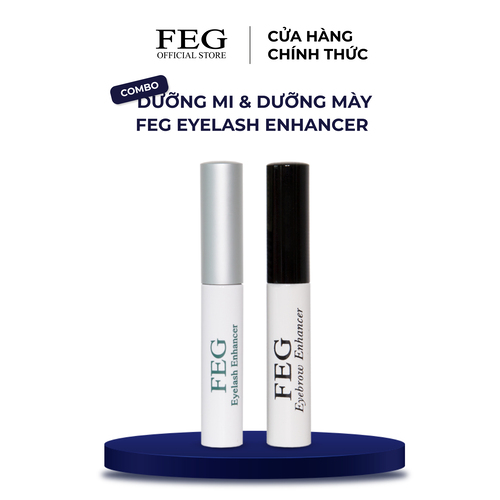 Combo Serum Dưỡng Mi 3ml và Serum Dưỡng Mày FEG EyeBrow Enhancer 3ml