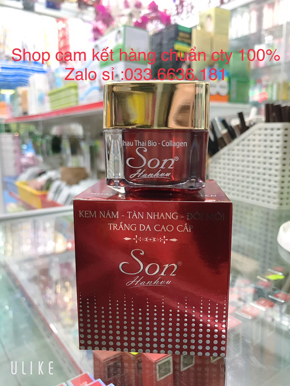 Kem Son Nhau Thai Cừu - Collagen Nám - Tàn Nhang - Đồi Mồi - Trắng Da Cao Cấp 30G [ Chuẩn Hàng Cty 100%]