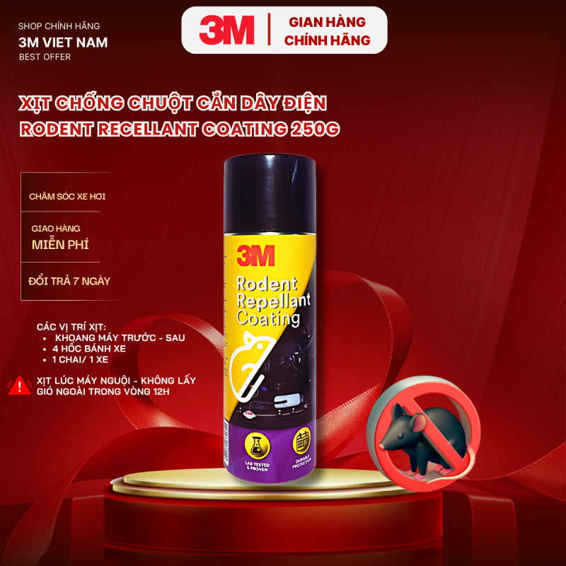 Chai Xịt Khử Mùi Diệt Khuẩn 3M Natural Deodorizer 100ml