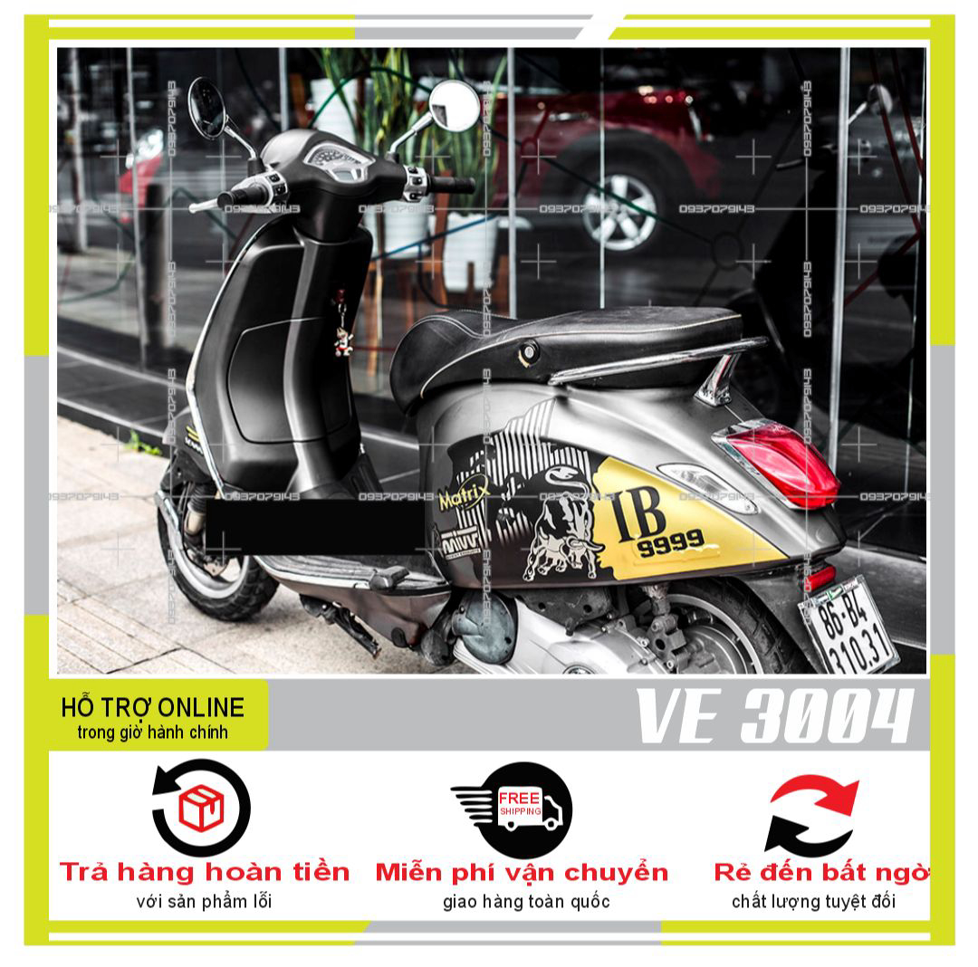 TEM RỜI VESPA LAMBORGHINI