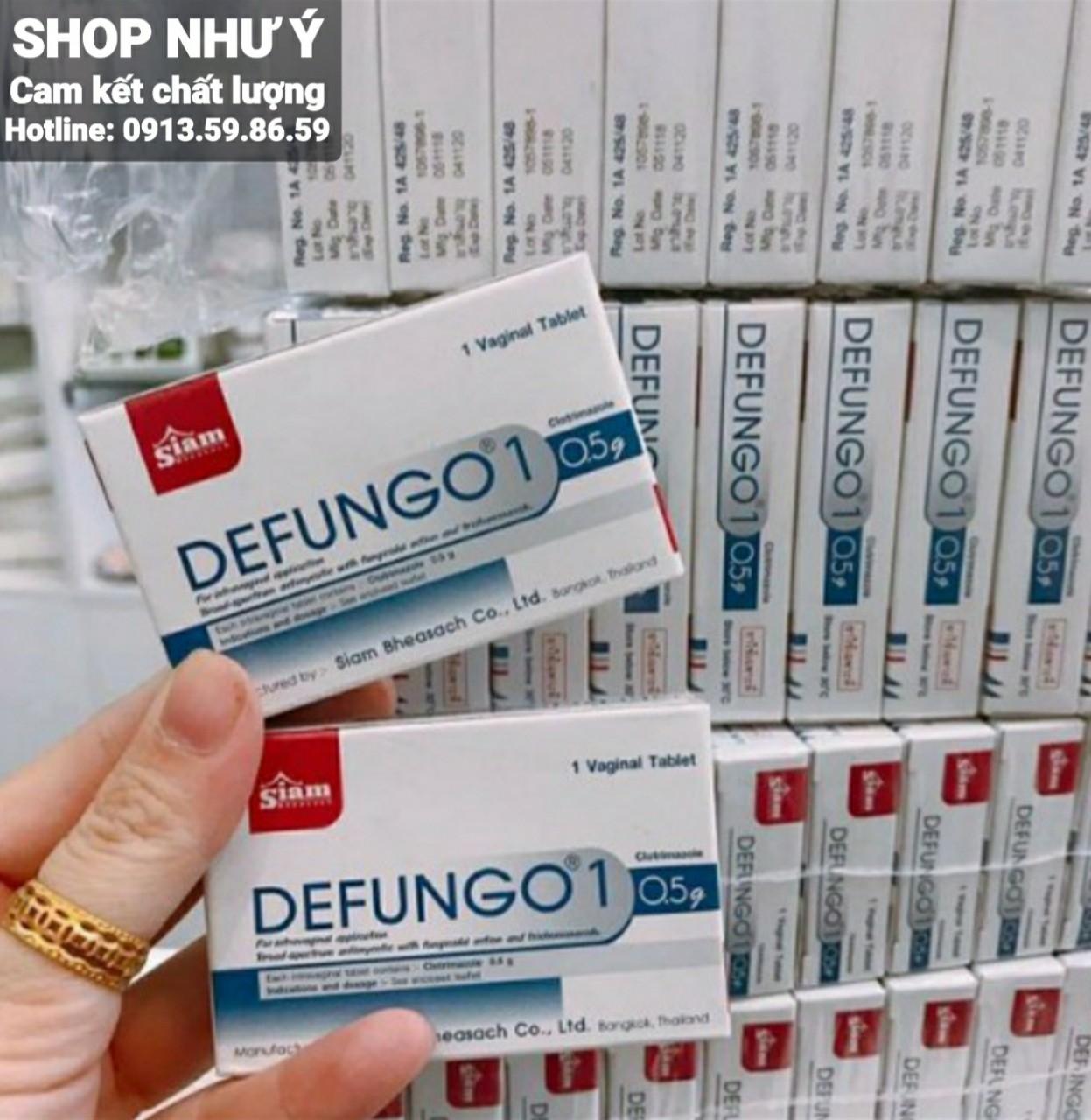 [Hcm]Viên Phụ Khoa Thái Lan (Loại Mạnh) Defungo 05G