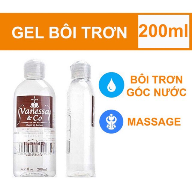 [HCM]Gel bôi trơn nhật bản Vanessa & Co