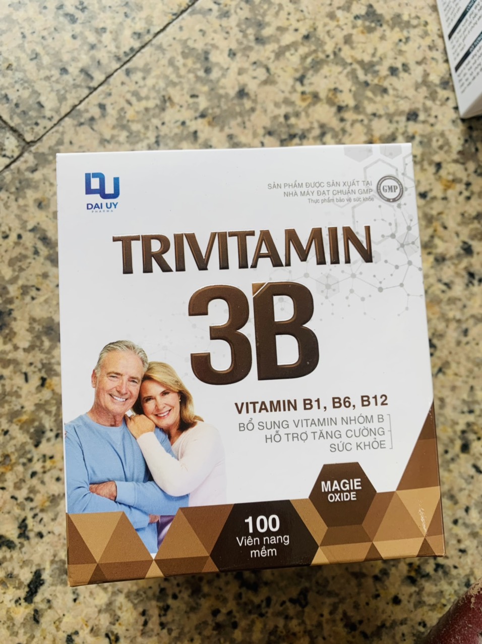 Viên uống TRIVITAMIN 3B  vitamin b1 b6 b12 bổ sung vitamin nhóm b hỗ trợ tăng cường sức khỏe