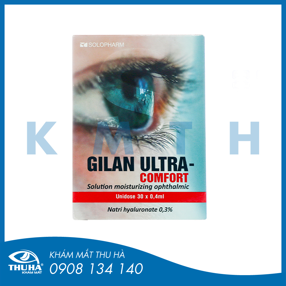 Dung dịch nhỏ mắt Gilan Ultra Comfort 0.3% (Hộp 30×0.4ml)