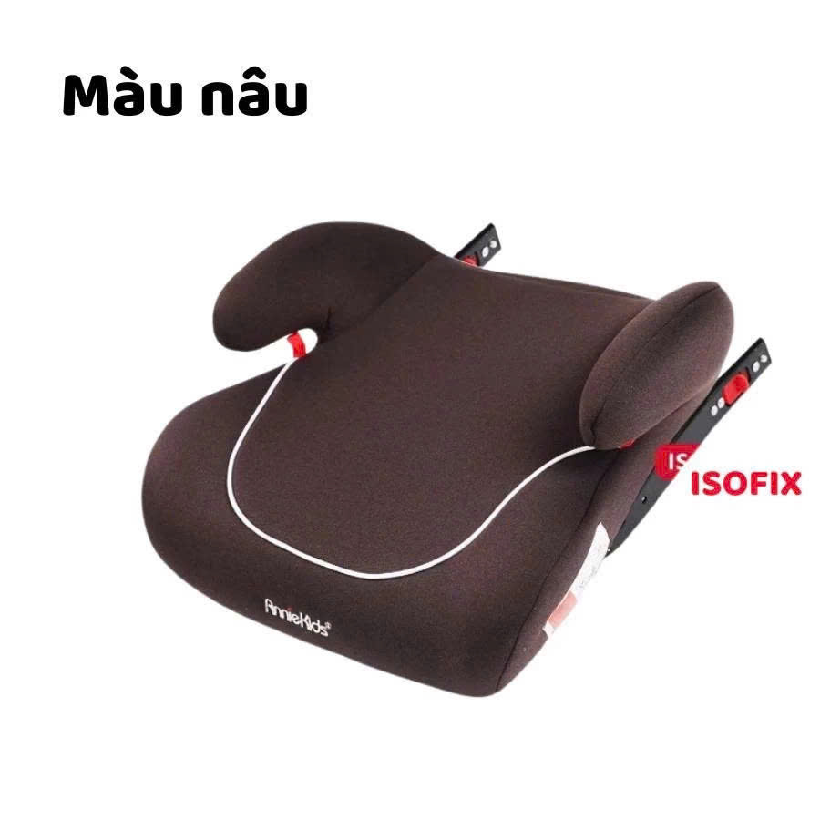 Đệm Ghế Ô Tô Cho Trẻ Em Bemande Anniekids – Booster Seat ISOFIX Cho Bé 3–12T - Ghế ngồi xe hơi trẻ em an toàn dễ cài đặt