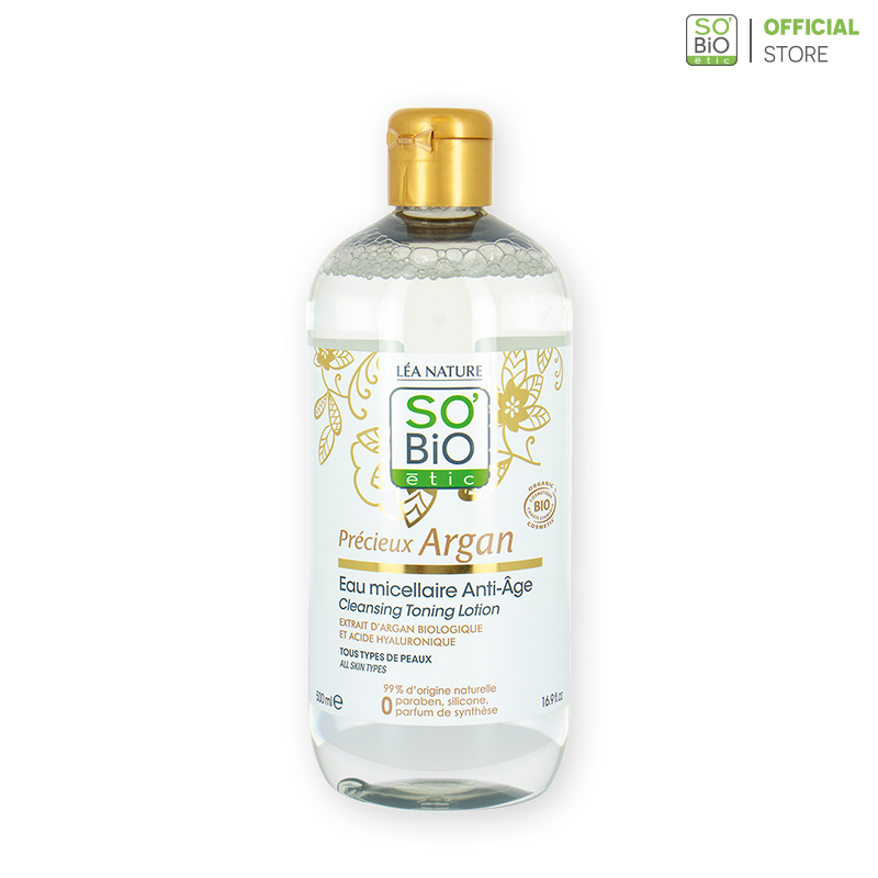 [Hcm]Nước Tẩy Trang Chống Lão Hóa Chiết Xuất Argan 500Ml