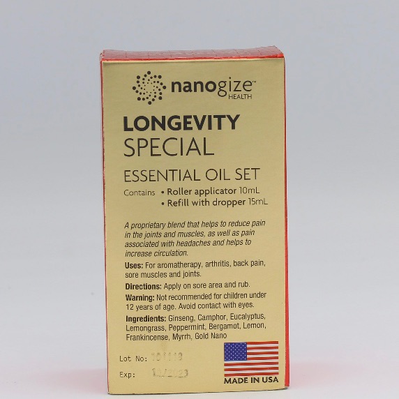 Longevity Special Special Ginseng Essential Oil - Dầu Nóng Nhân Sâm