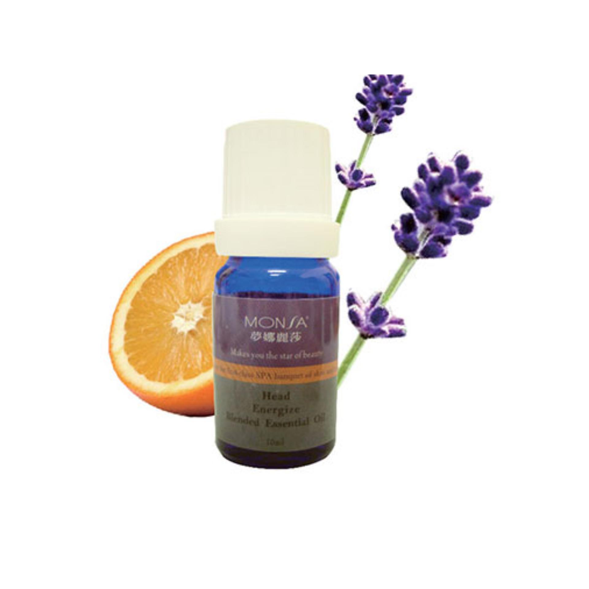 [HCM]Thanh Phương Tinh Dầu Monsa Head Energize Blended Essential Oil 10ml