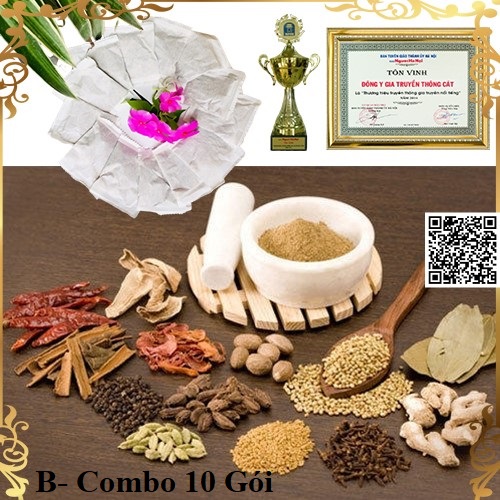 1262 Gói Thảo Mộc Ngâm Chân B - Combo 10