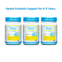 Men vi sinh Life Space Powder For Baby giúp hỗ trợ tốt cho tiêu hóa hỗ trợ tăng cường sức đề kháng cho bé 0-3 tuổi lọ 60g