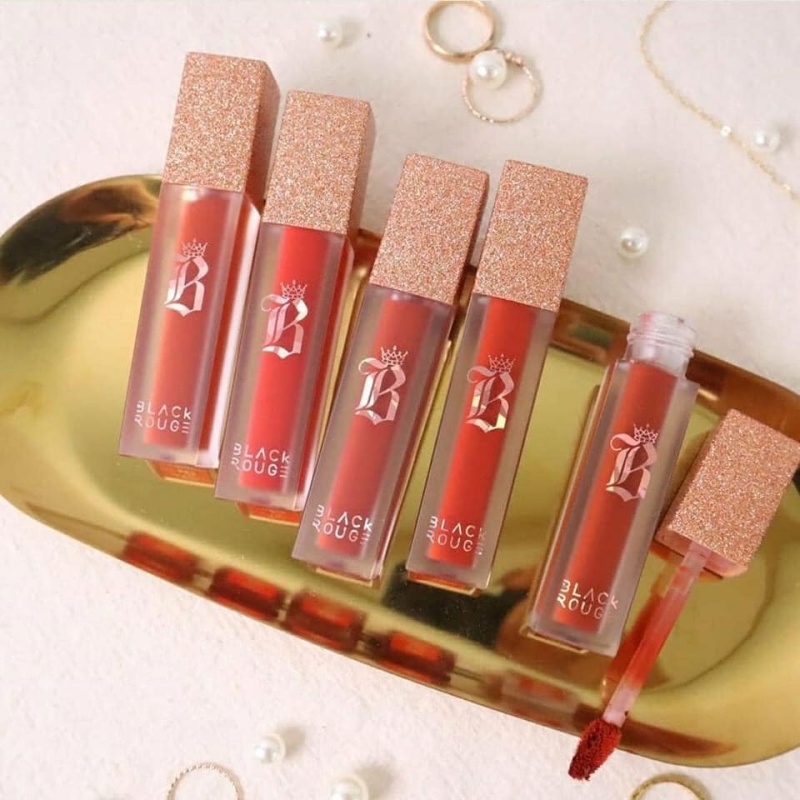 [Full Màu] Son Kem Lì Siêu Mịn Black Rouge Ver7 Ver 6 Air Fit Velvet Tint Auth Cao Cấp Không Chì Lâu Trôi - Hami Cosmetics