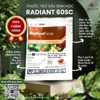 Thuốc trừ sâu sinh học RADIANT 60SC (gói 15ml) - Spinetoram 60g/l Trừ bọ trĩ sâu tơ sâu cuốn lá