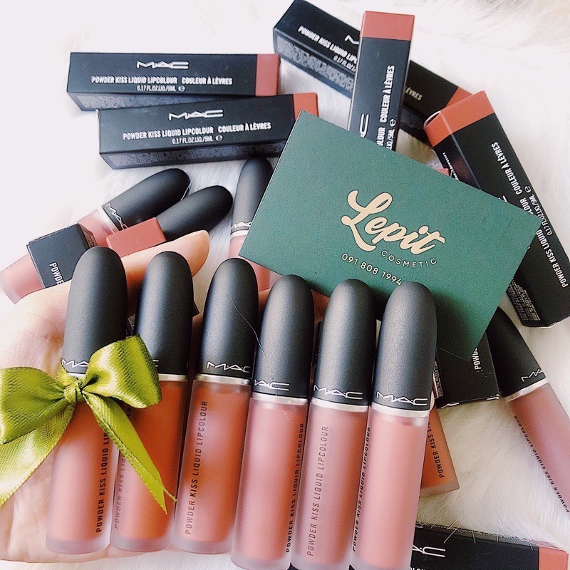 [Lepit Cosmetic] Son kem MAC Powder Kiss Liquid Lipcolour 2020