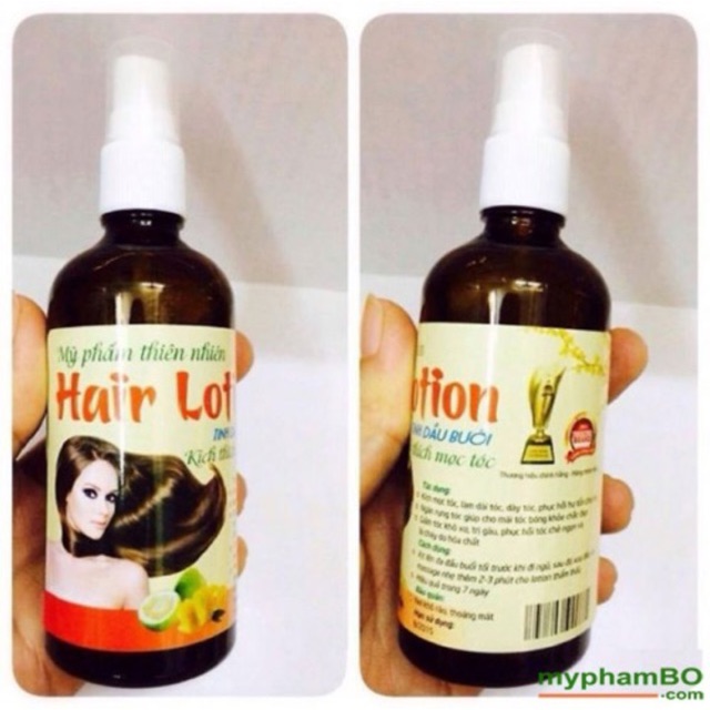 Combo 2 chai tinh dầu bưởi dưỡng tóc hair lotionkích thích mọc tóc ngăn rụng tóc