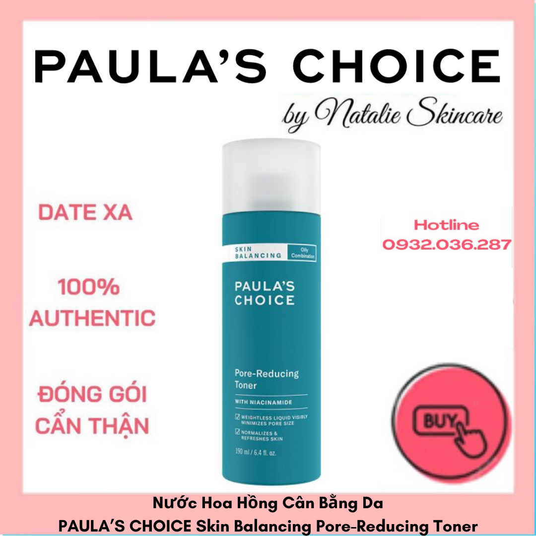 [Hcm]Nước Hoa Hồng Cân Bằng – Paula’s Choice Skin Balancing Pore - Reducing Toner