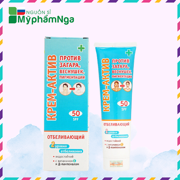 [Hcm]Chống Nắng Trắng Da Nga Spf50 - Chống Nắng Lên Tone Nga - Date Mới Nhất Hiện Nay