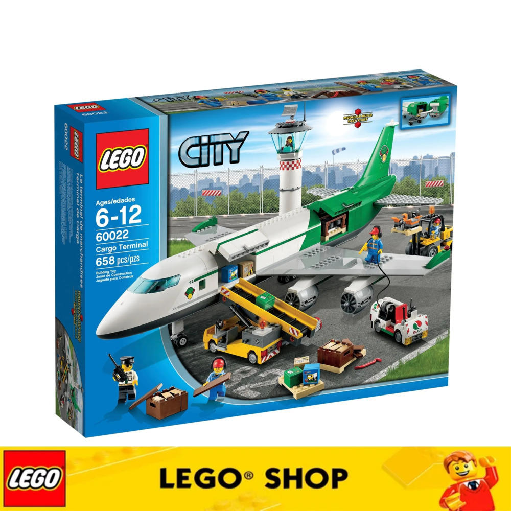 LEGO Bộ đồ chơi nhà ga hàng hóa LEGO City 60022 (658 miếng) đảm bảo chính hãng Từ Đan Mạch Khối xây dựng Đồ chơi Đồ Chơi Lắp Ráp