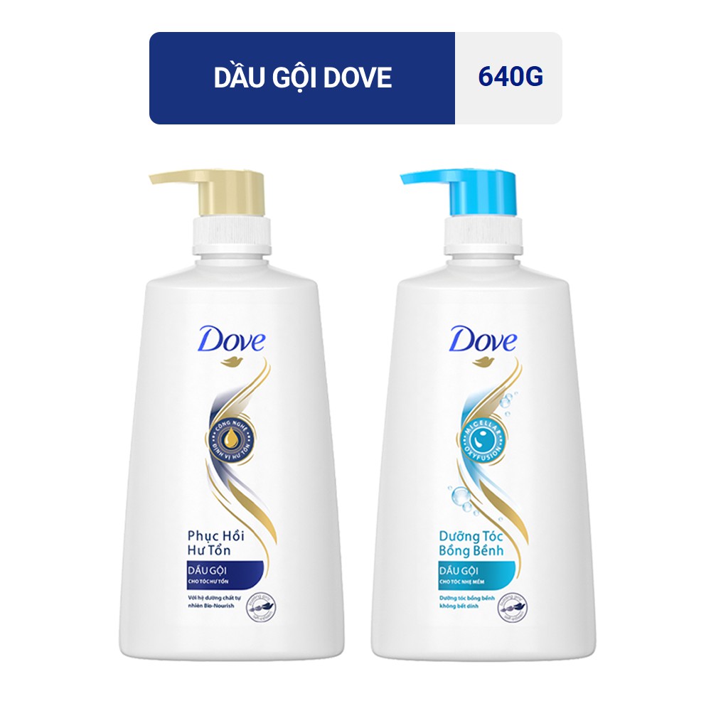 Dầu Gội Dove 640 Gram