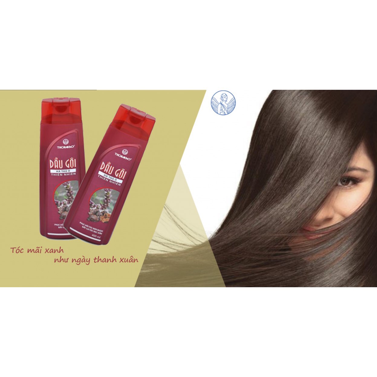 [HCM]Dầu Gội Hà Thủ Ô Thorakao 400ml