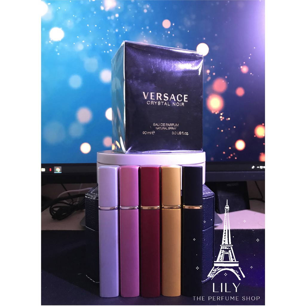 Nước Hoa Nữ Versace Crystal Noir (EdP) 90 ml Tinh tế Gợi cảm  Dịu Dàng Một Cách Đặc Biệt Trong Mắt Mọi Người