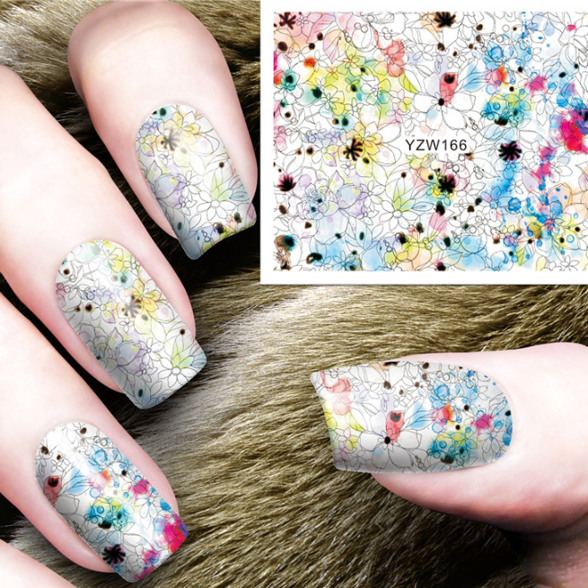 Sticker dán móng tay làm Nail