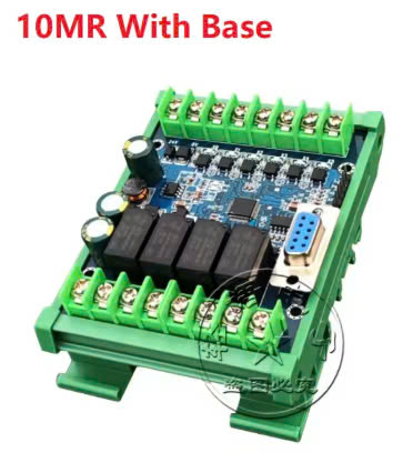 Board Mạch PLC EY FX2N: 10MT 6 input 4 output ngõ ra transistor, AD, Nguồn 24VDC, GX Works2 Mitsubishi - đế - FX2N-10MT (Có AD)