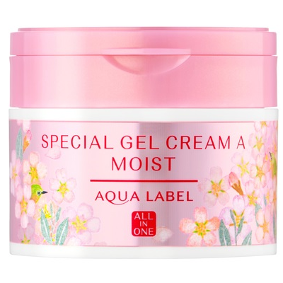 Kem chống lão hóa Shiseido Aqualabel Special Gel Cream Moist 5in1 90g - Hương hoa anh đào