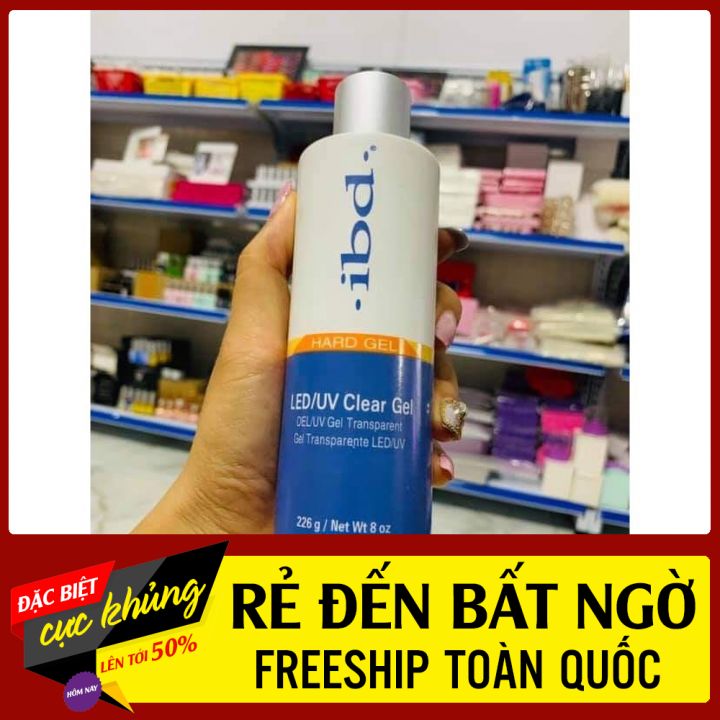 Gel Đắp Ibd Màu Clear Chính Hãng