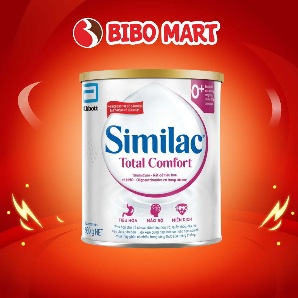 Sữa Bột Similac Total 1 Newborn 360g Cho Trẻ 0-12 Tháng Hỗ Trợ Bé Phát Triển Toàn Diện - Bibo Mart