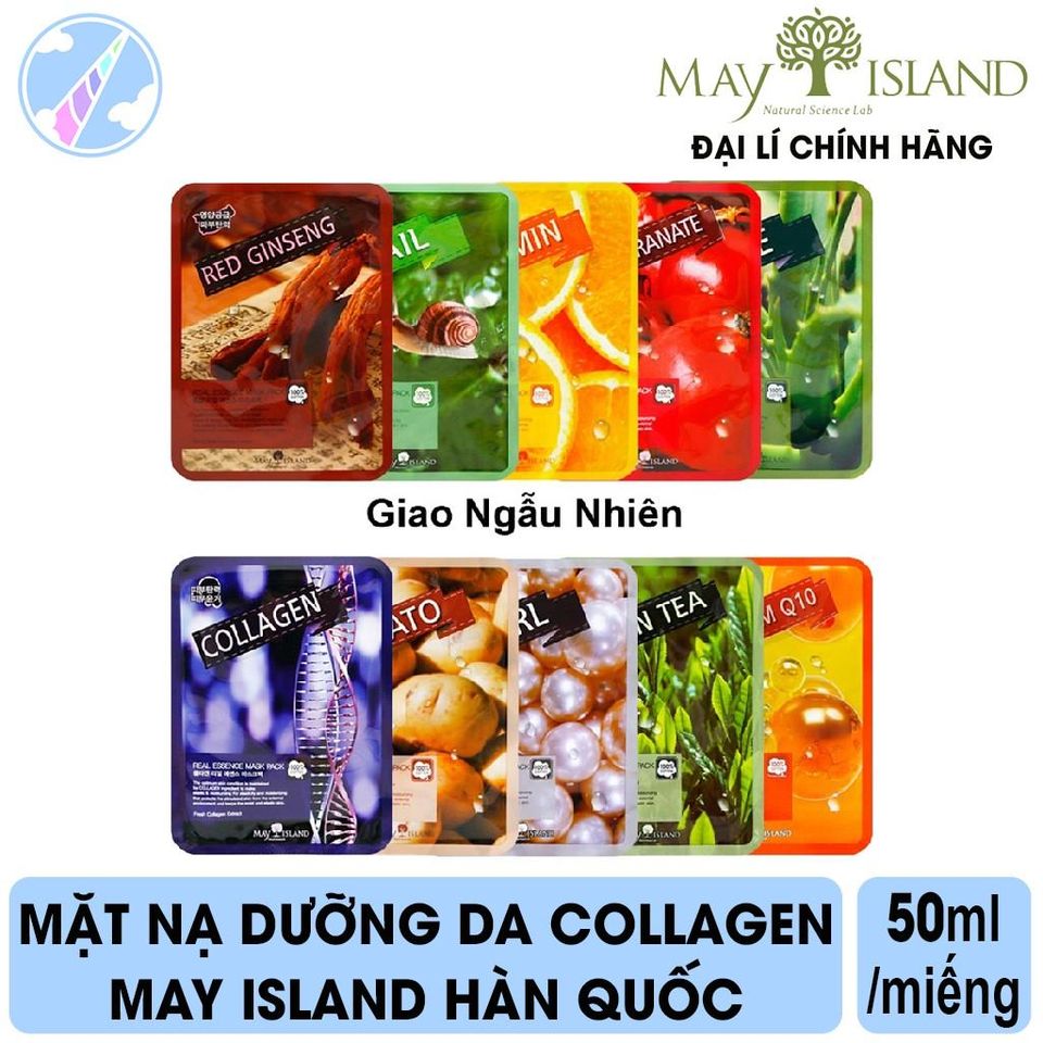 Mặt Nạ May Island Tinh Chất Thiên Nhiên 25ml Real Essence Mask Pack