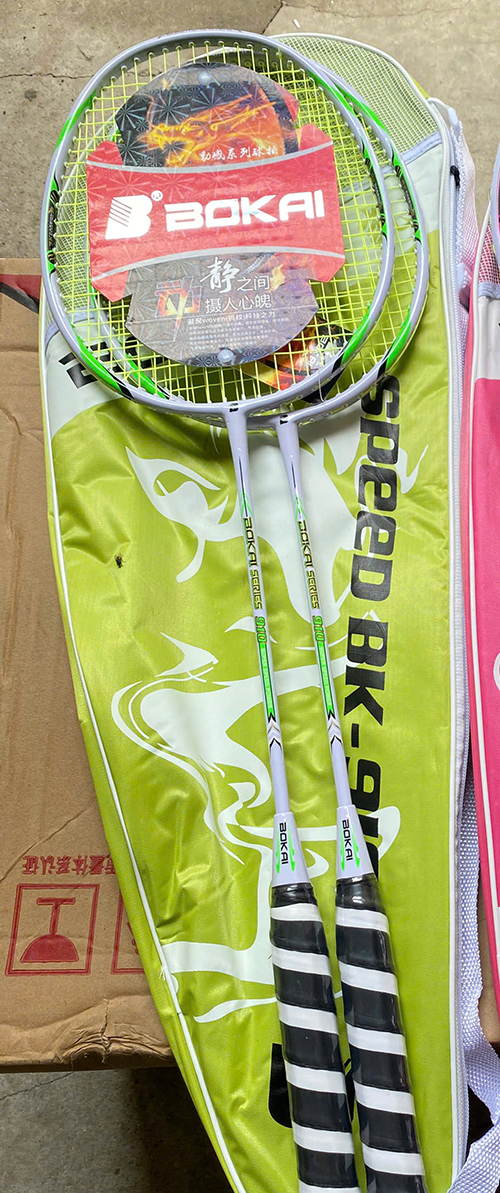 Bộ 2 Vợt Cầu Lông Khung Carbon 710 Lực Căng Sẵn 10kg Căng Max 12kg Chính Hãng Đại Nam Sport + Tặng T