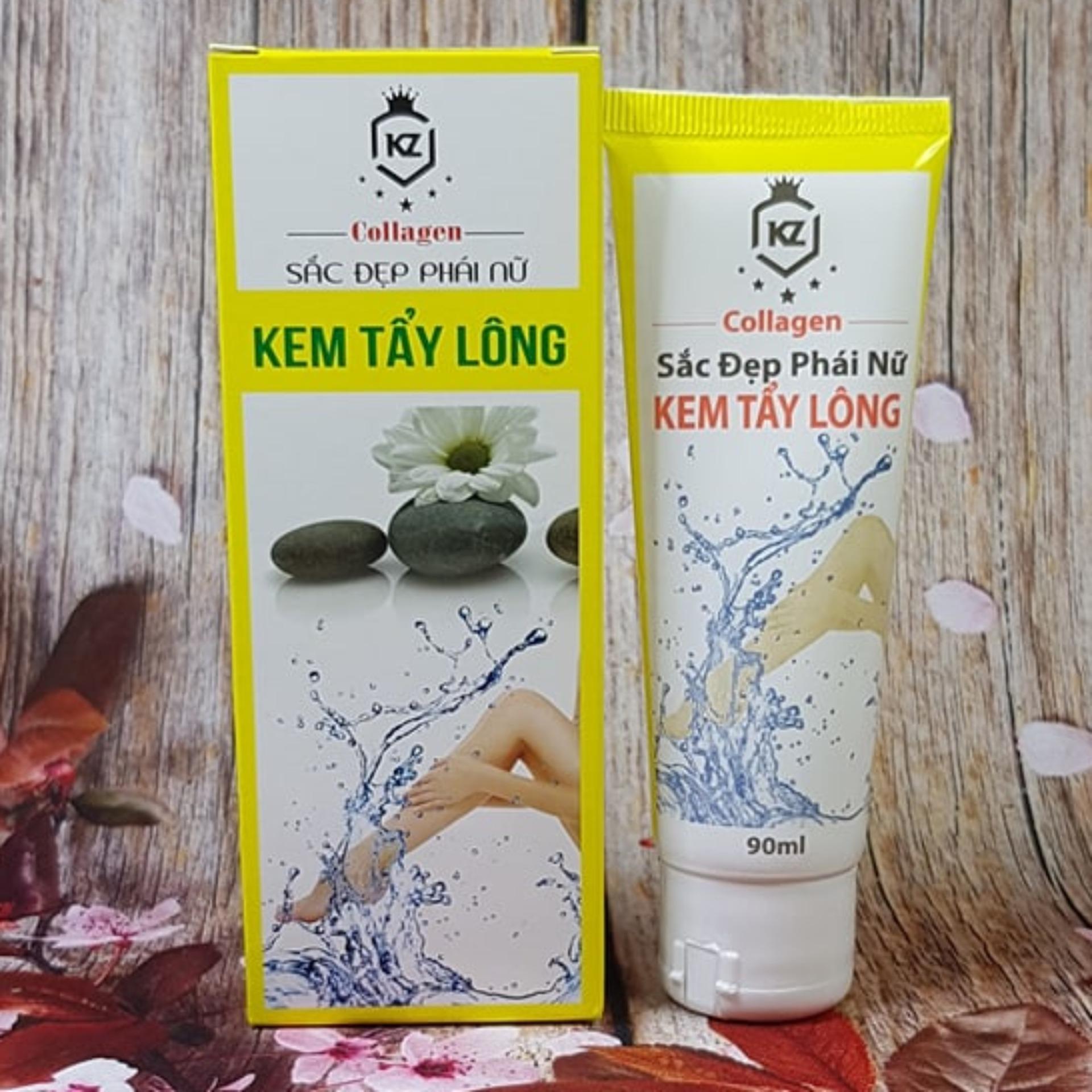 Kem Tẩy Lông Collagen Sắc Đẹp Phái Nữ Không Mọc Lại