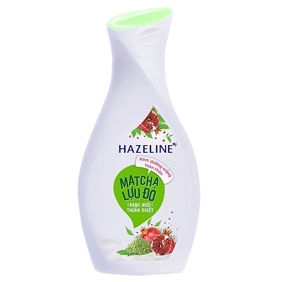 [Hcm]Sữa Dưỡng Thể Hazeline Dưỡng Trắng Da Matcha Lựu Đỏ - 230G