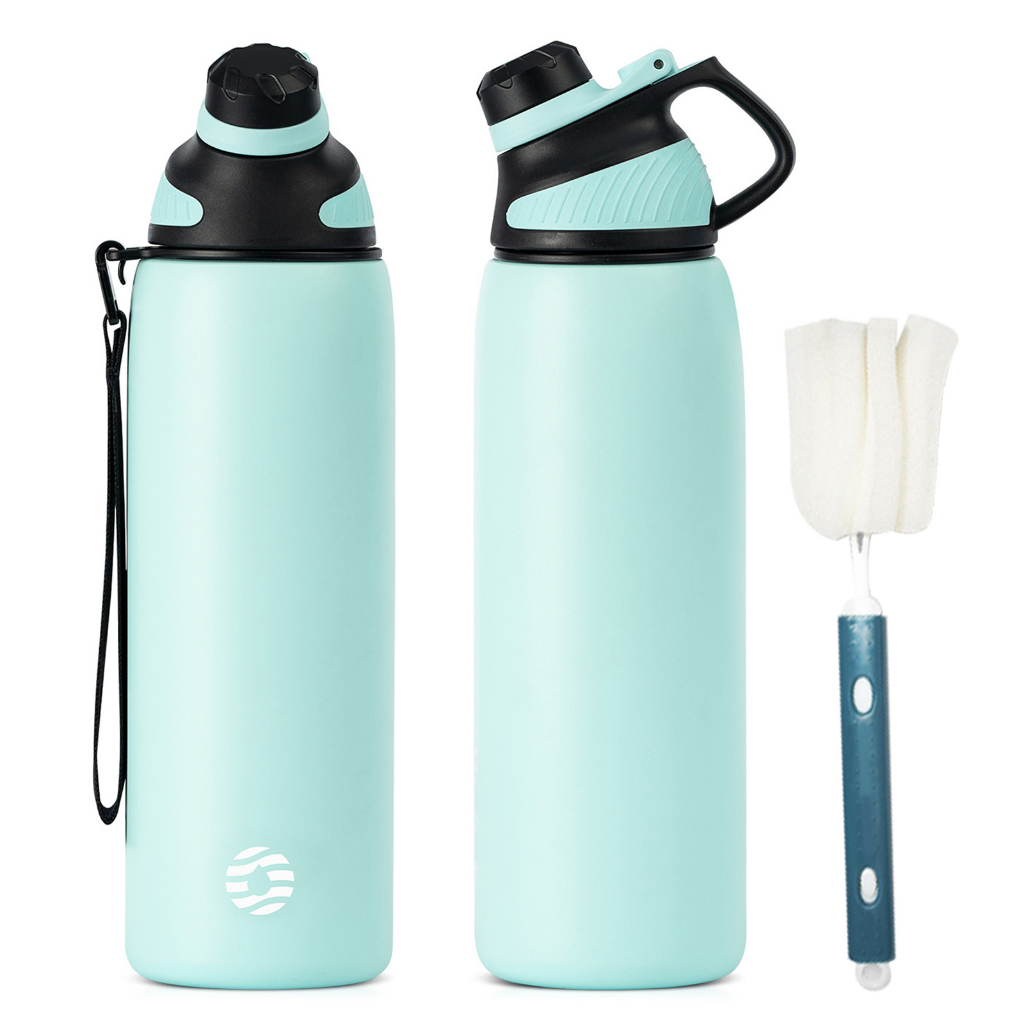 Bình giữ nhiệt FJbottle 600ml / 800ml / 1000ml / 1500ml Bình nước cách nhiệt bằng thép không gỉ 304