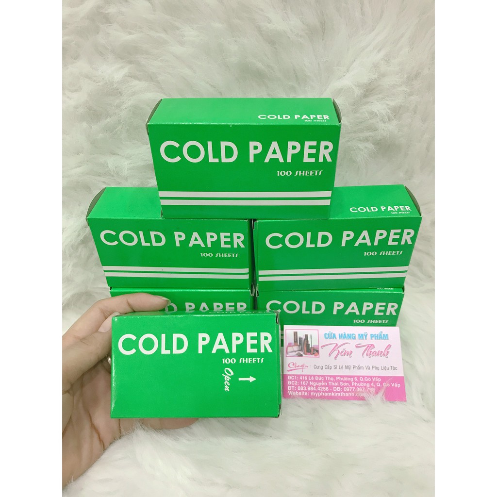 Giấy Uốn Lạnh Cold Paper Cam Kết Hàng Đúng Mô Tả Chất Lượng Đảm Bảo An Toàn Đến Sức Khỏe Người Sử Dụng